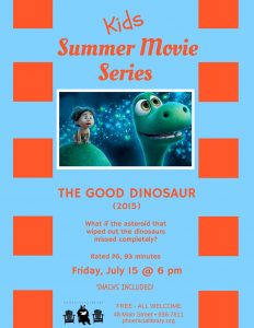 Kids Summer Movies-Good Dinosaur
