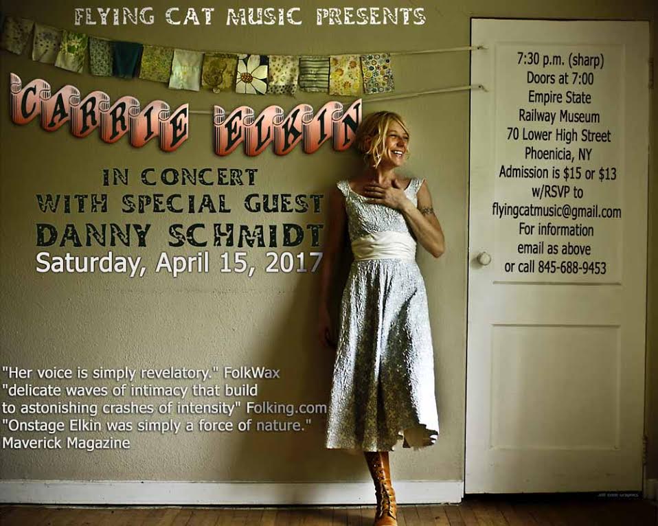 Carrie Elkin at Flying Cat Music