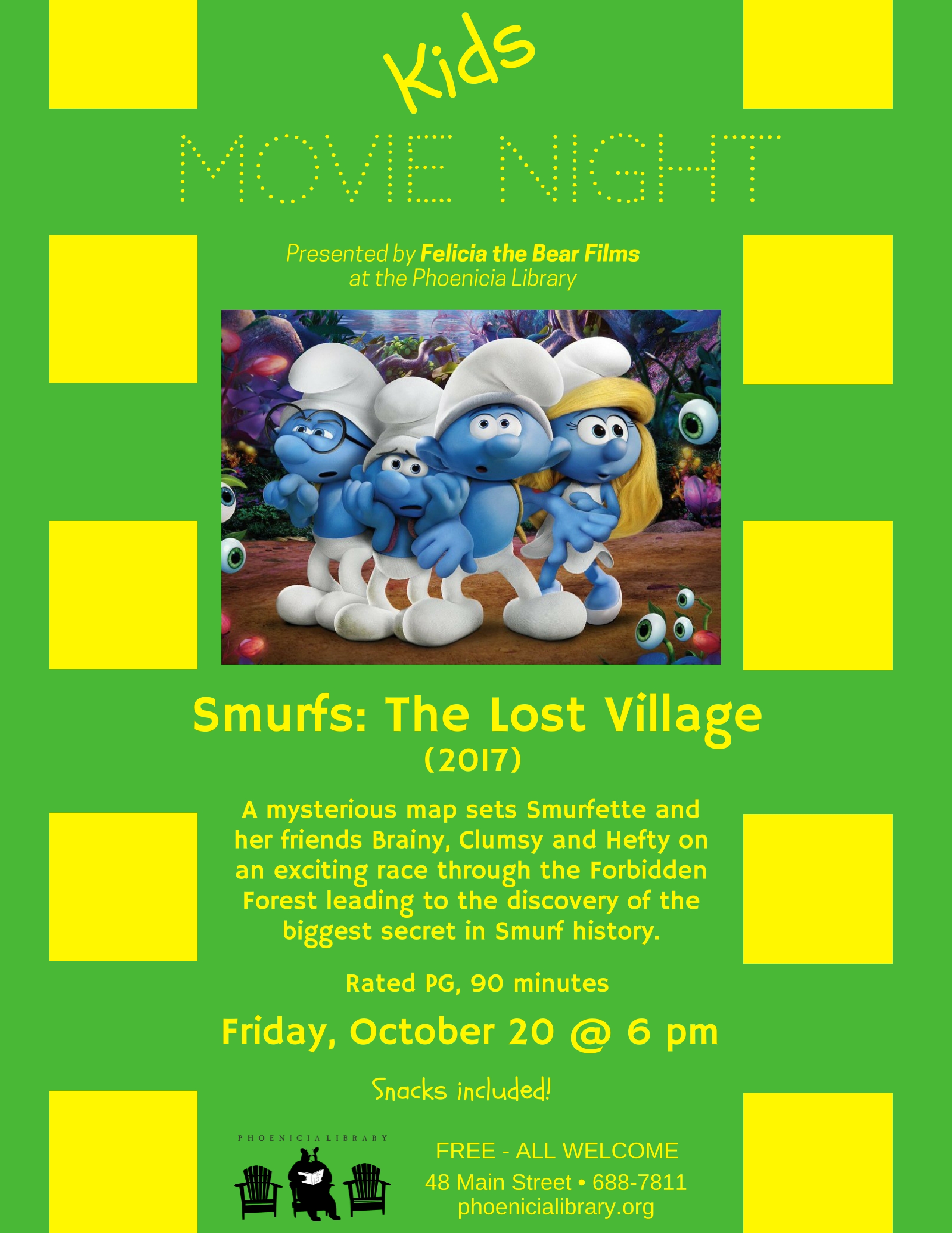 Kids Movie Night - The Smurfs