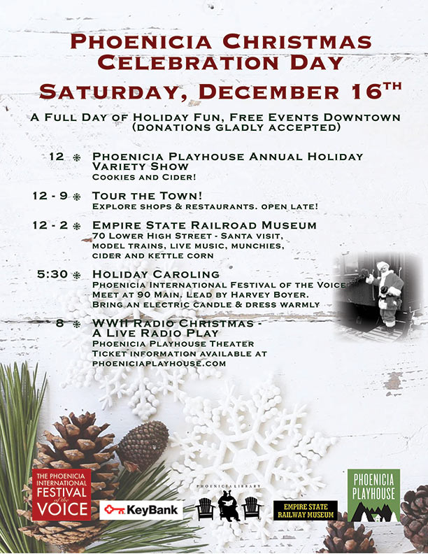 Phoenicia Christmas Celebration Day Phoenicia New York in the