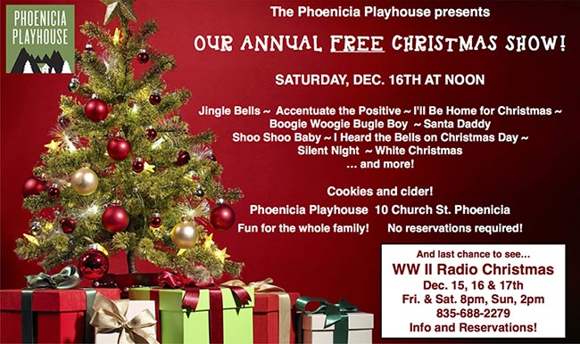 Phoenicia Playhouse Xmas