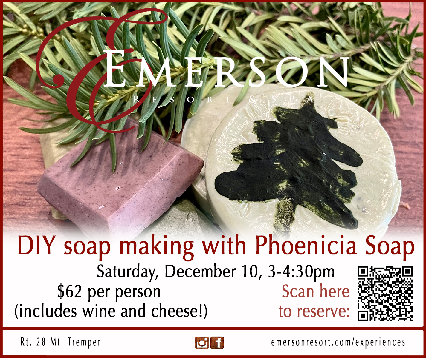 Phoenicia Soap at Emerson Resort