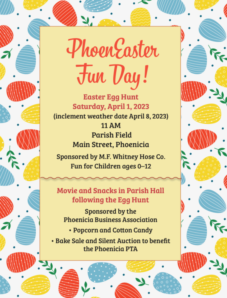Phoenicia Egg Hunt