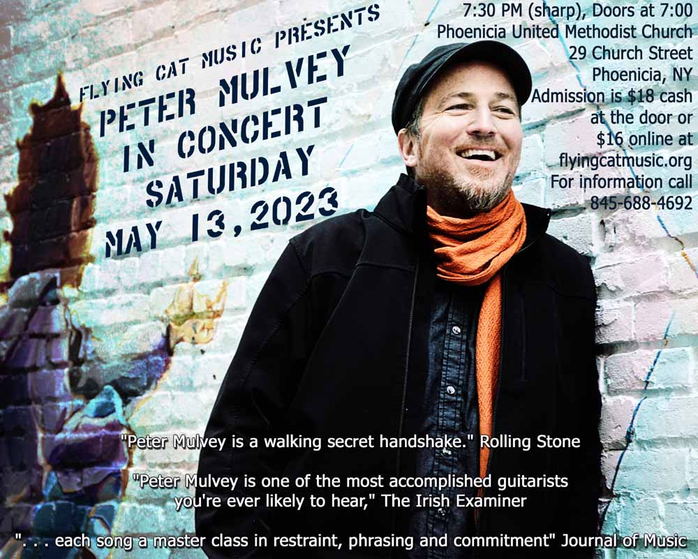 Peter Mulvey Poster LD
