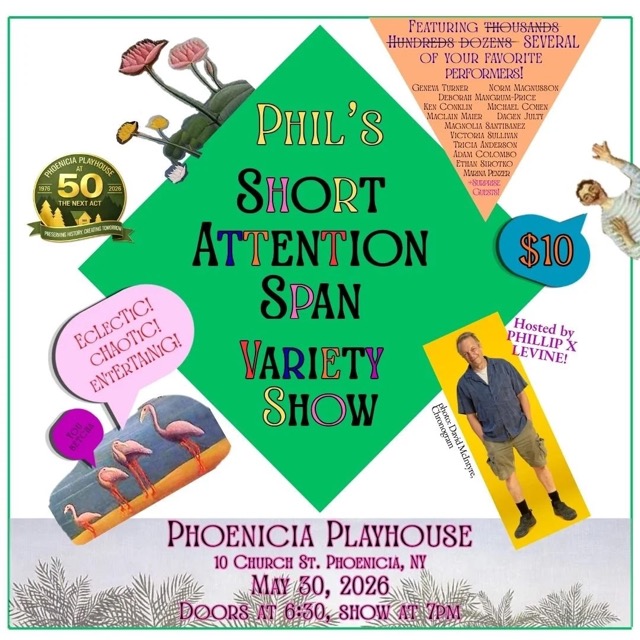 Phil's Short Attention Span 2026 Poster