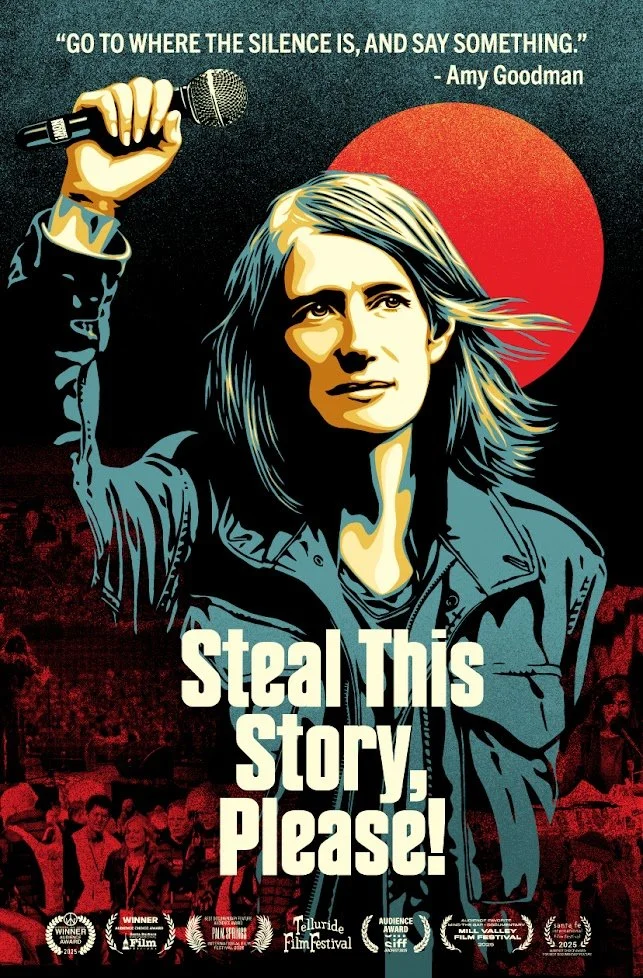AmyGoodman Steal This Story, Please! Poster